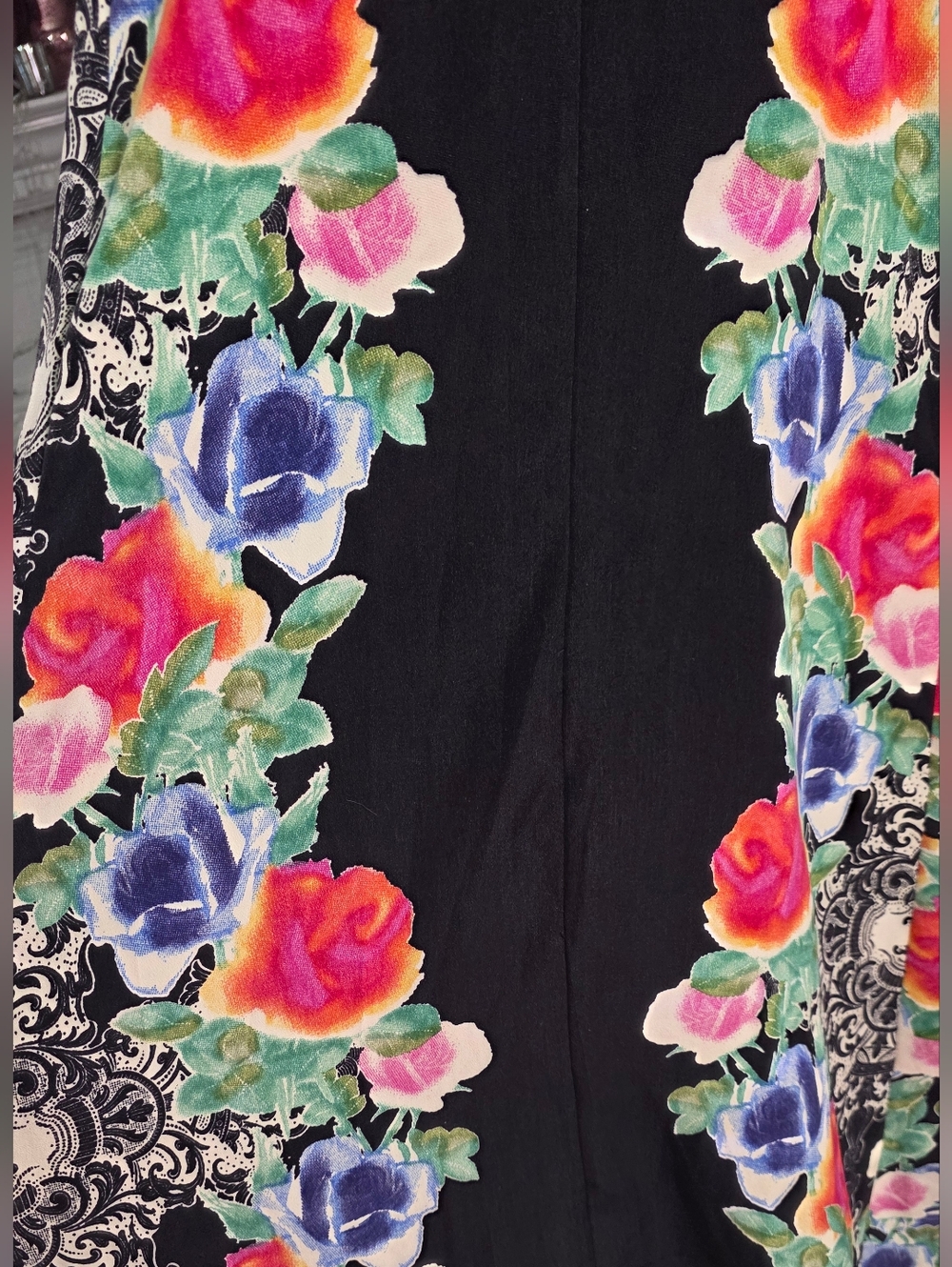 Guess Los Angelas Floral Chic High-Low Y2K Dress XS - Picture 8 of 8